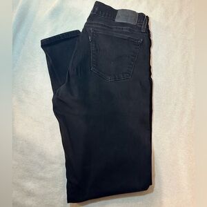 Levi's 710 super skinny Black Jeans for Women